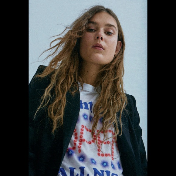 Filles A Papa Distressed Night Shop Graphic Tee - Picture 6 of 7